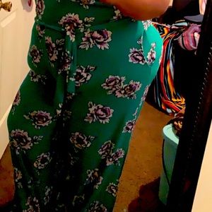 Tank top wide leg jumpsuit